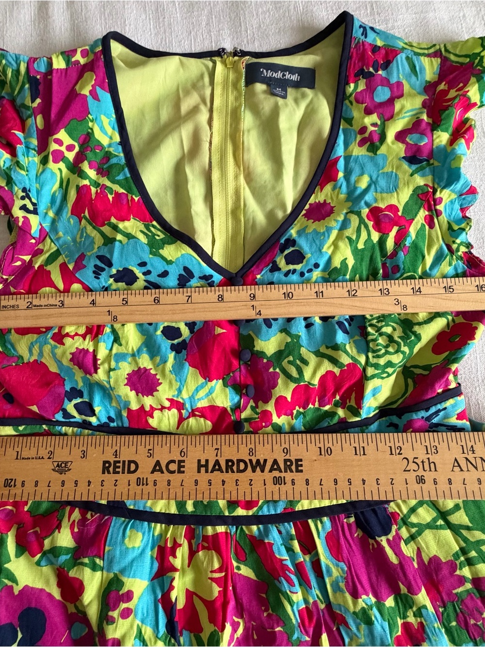 Modcloth Eyes On You Floral Maxi Dress Medium - Picture 13 of 14